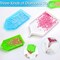 70 PCS 5D Diamond Painting Tools Kit with Embroidery Box and Roller